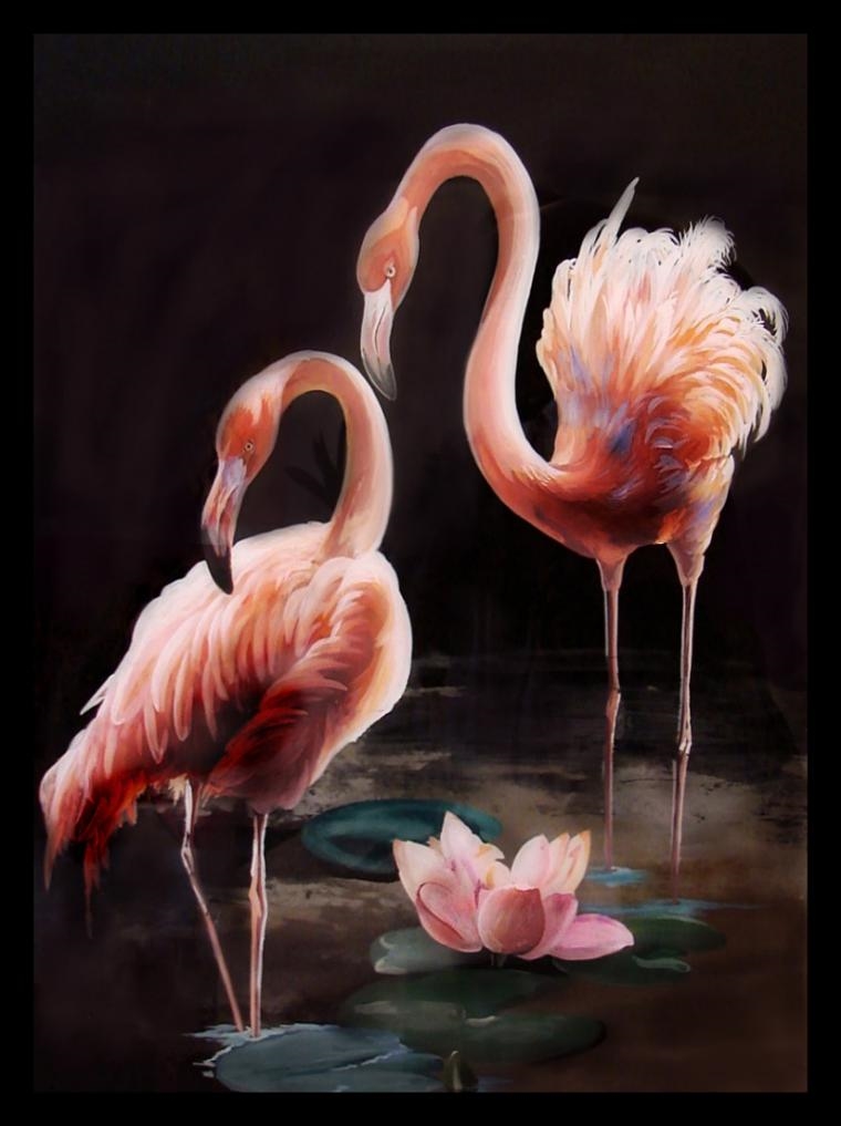 Ламарти фламинго в интерьере