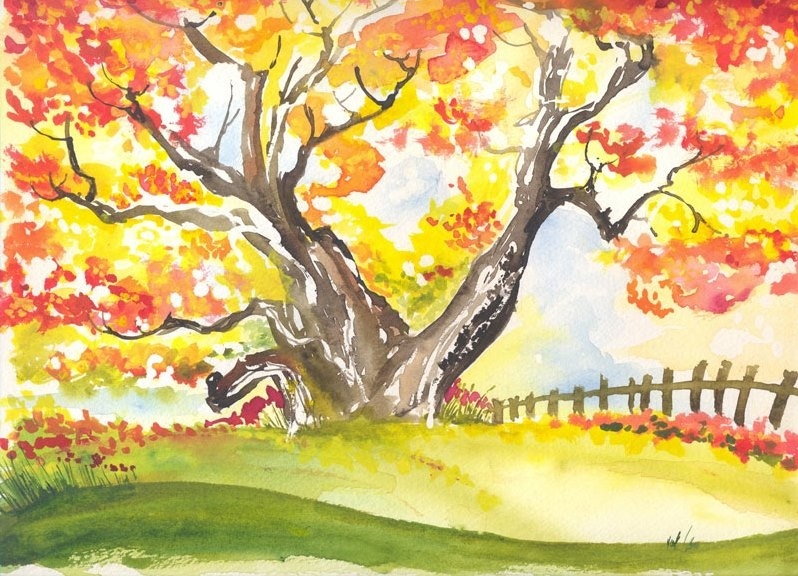 Рисунок На Тему Осень Фото