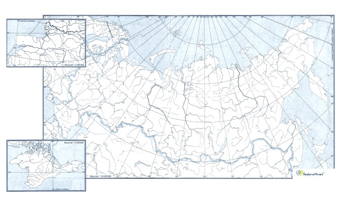Карта россии картинка контурная карта