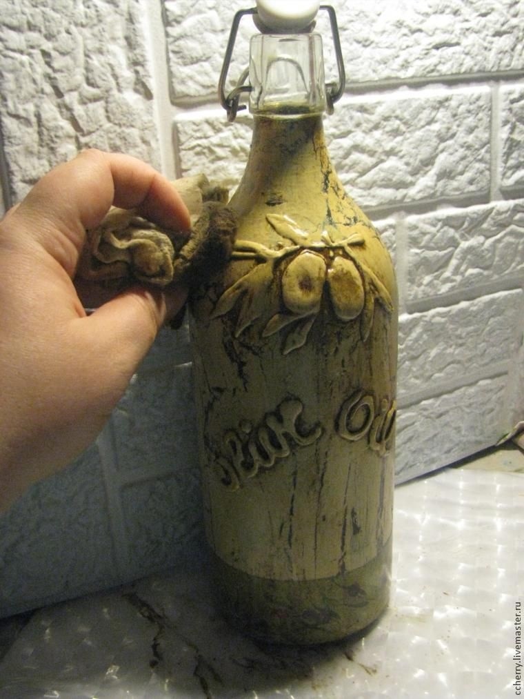 Бутылка для оливкового масла фото 024