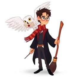 Рисунки Гарри Поттер для срисовки (19)