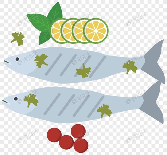 Рыбы нарисованные 012