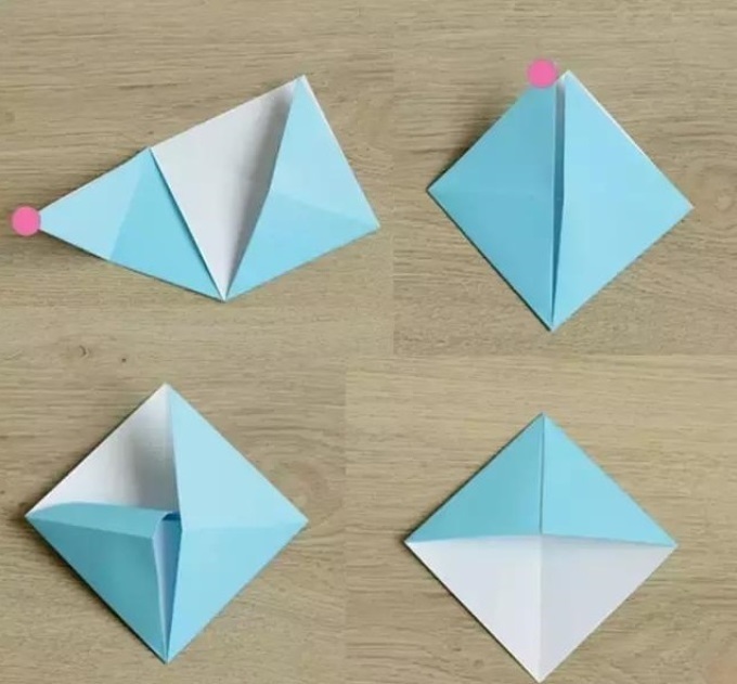 закладки оригами для книг схемы поделки 016