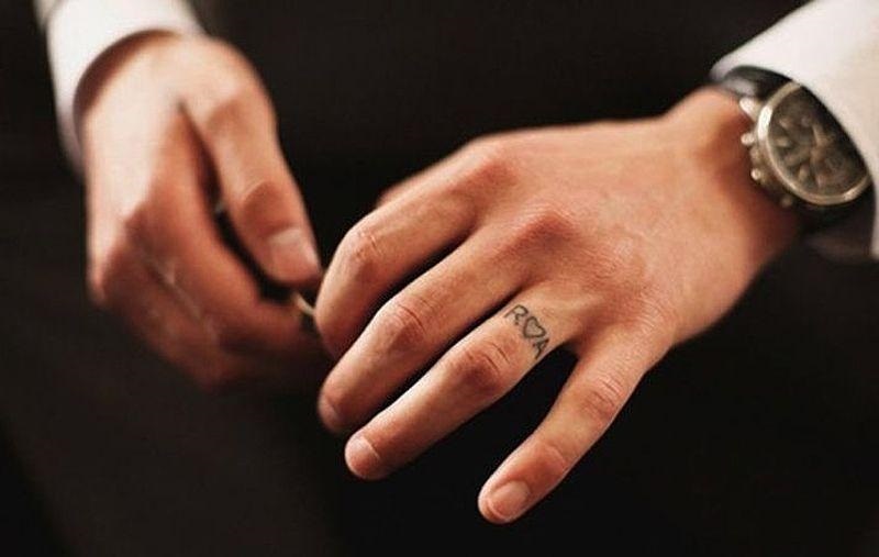 обручальные кольца тату 007
