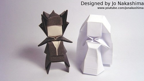 оригами для кукол из бумаги 004