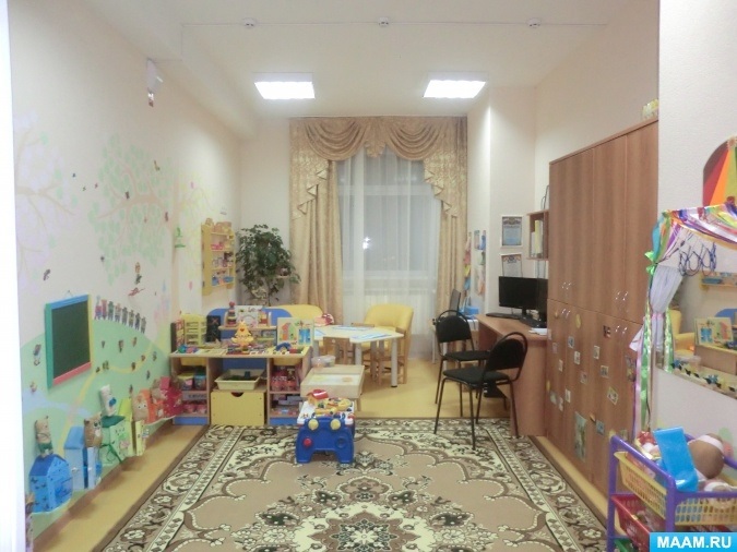 фото оформление кабинет психолога в детском саду 024