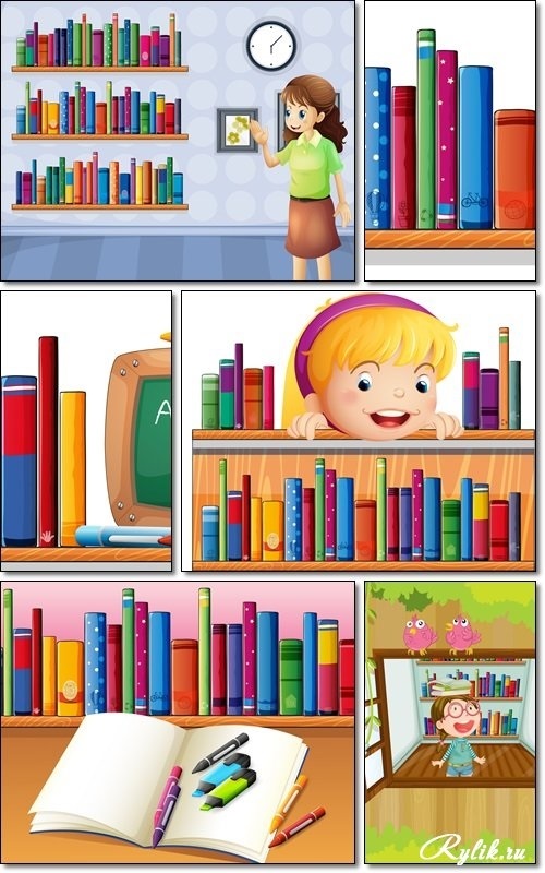 Про библиотеку для дошкольников. Библиотека рисунок. Библиотека рисунок для детей. Библиотека картинки для детей. Книжные полки рисунок.