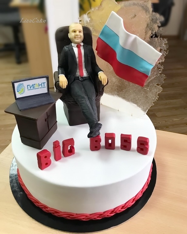 Торт для начальника мужчины на день рождения фото