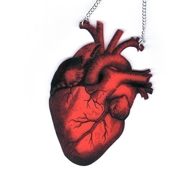 Tuned heart. Человеческое сердце настоящее.