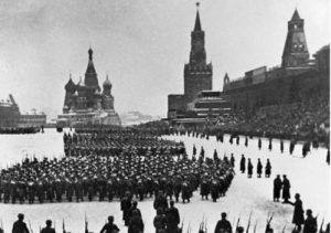 День военного парада на Красной площади 1941 года 020