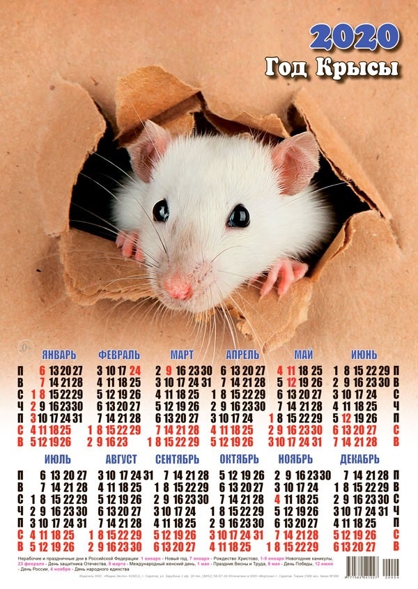 веселые картинки на новый год крысы 018