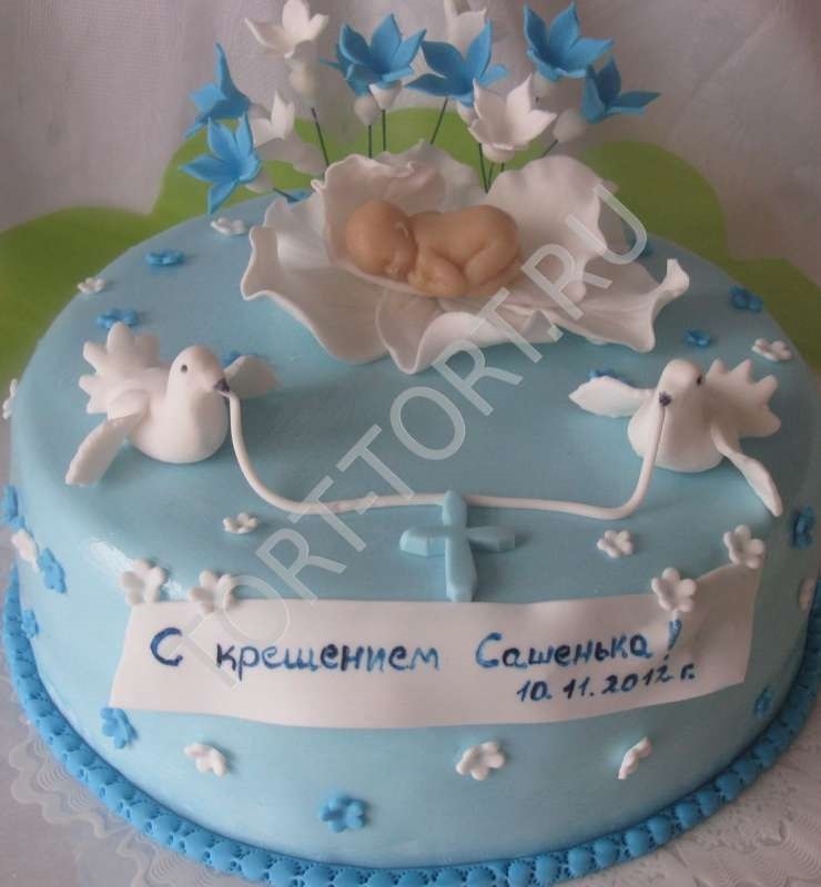 надпись на торте на крещение ребенка 013
