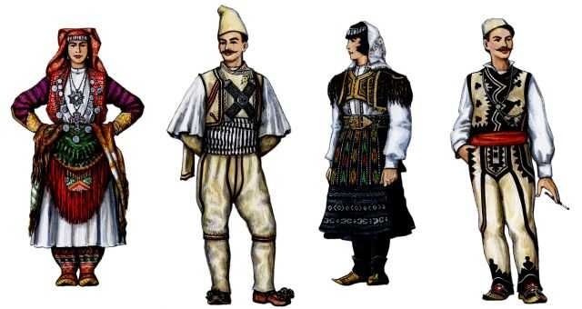 национальный костюм албания 023