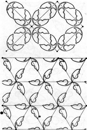 Как рисовать сетчатый орнамент