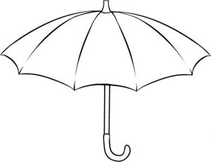 Рисунки зонтиков 017