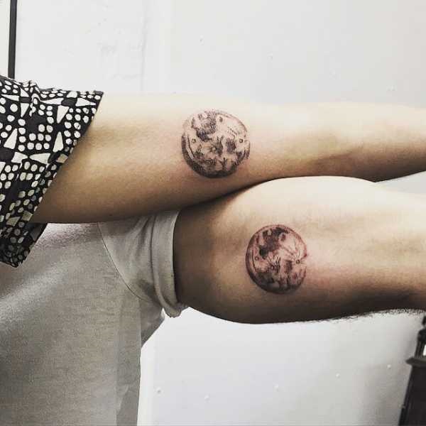 Крутые татуировки брат и сестра 010