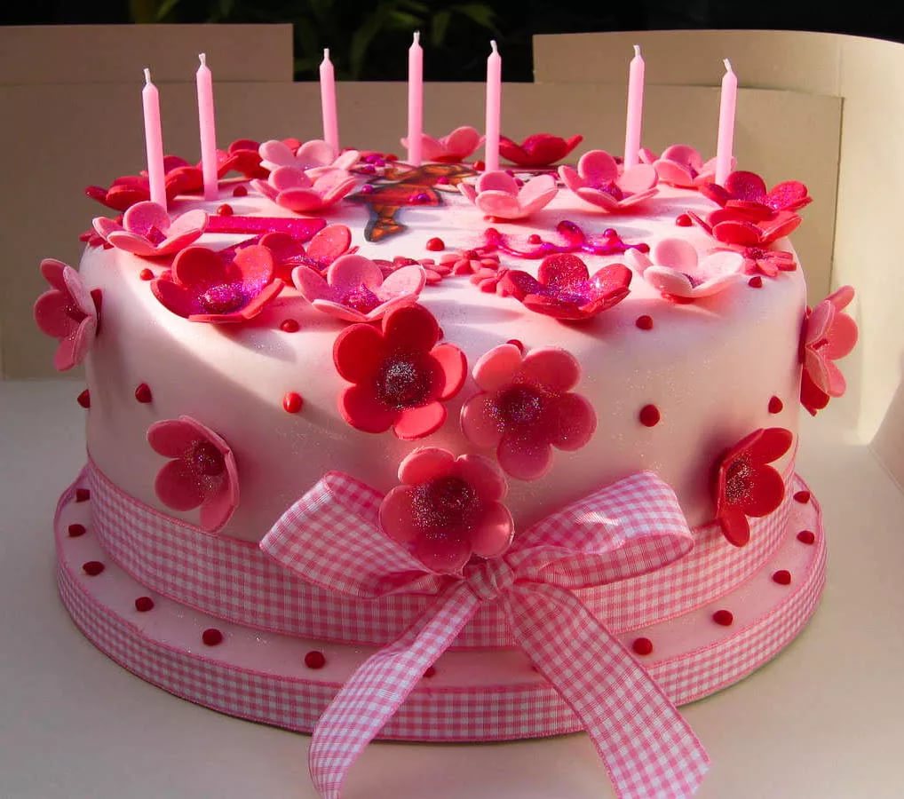 Тортики на день рождения для девочек