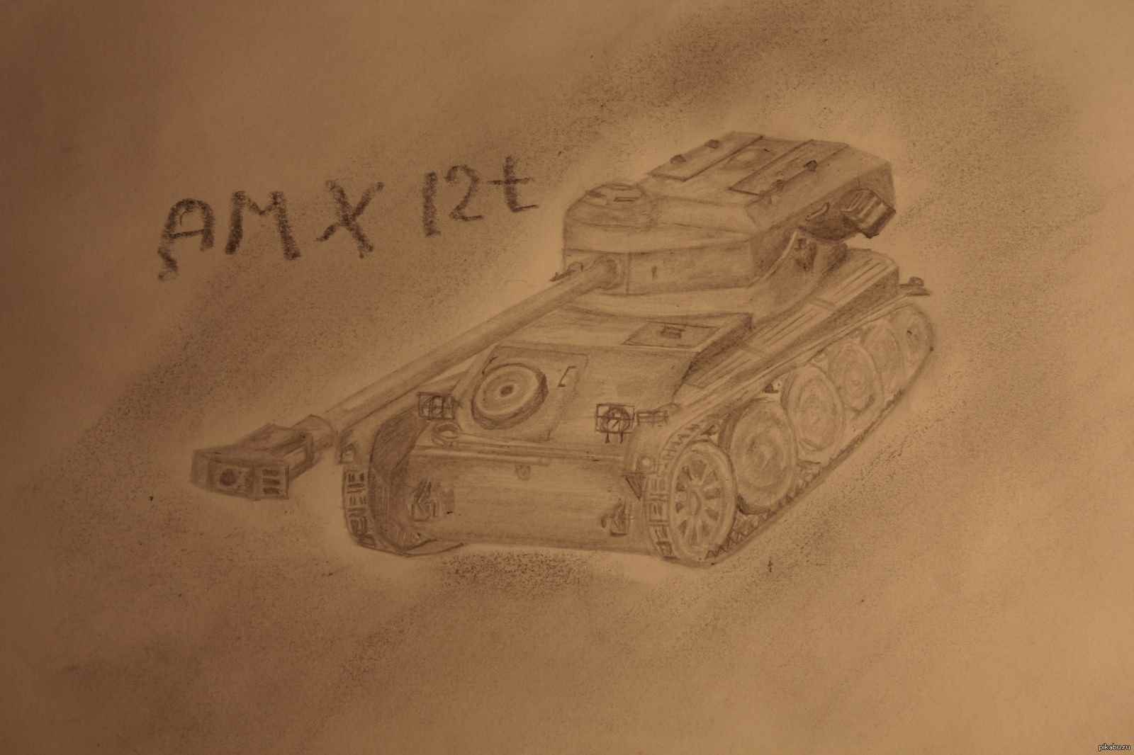 Рисунки танков из world of tanks