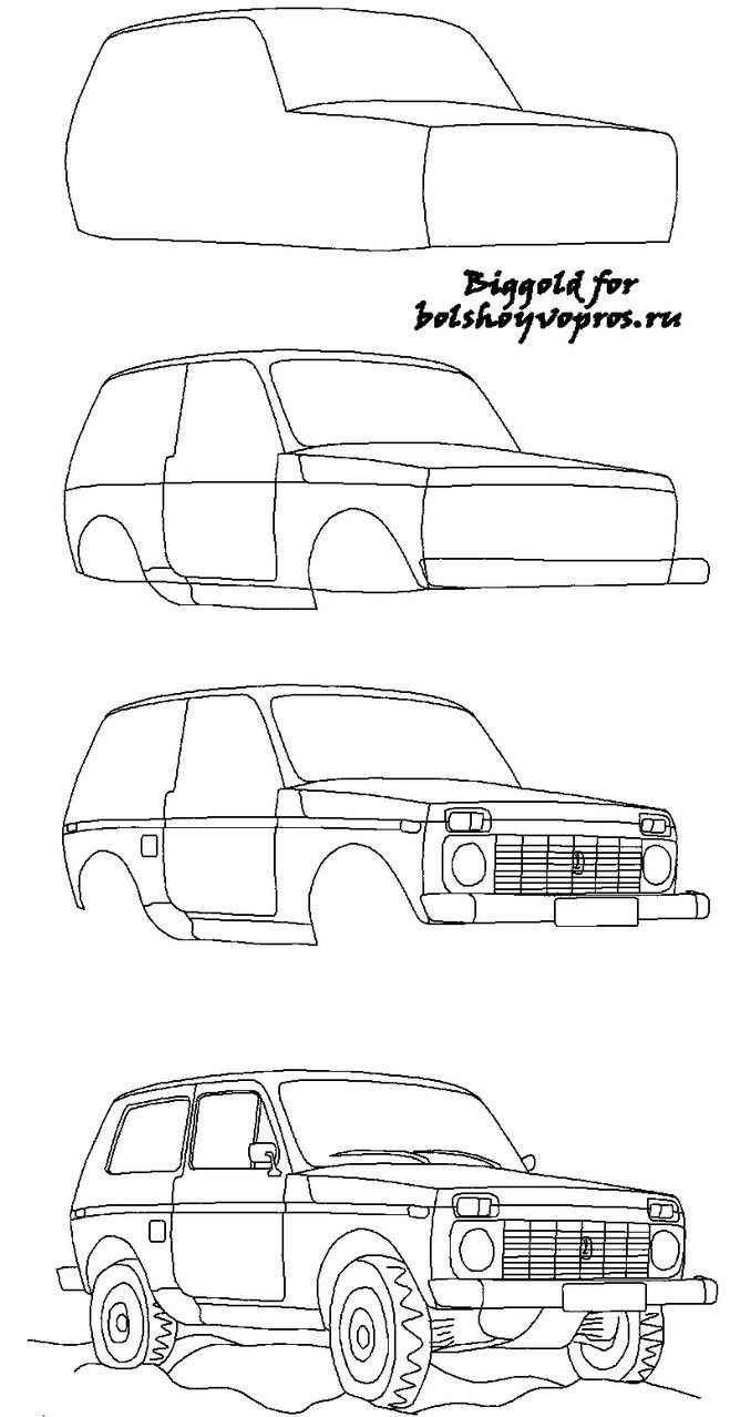 Рисовать обычные машины