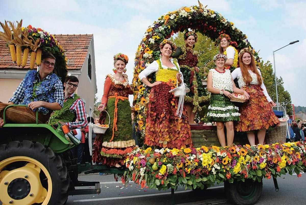 Праздник урожая в Германии Erntedankfest