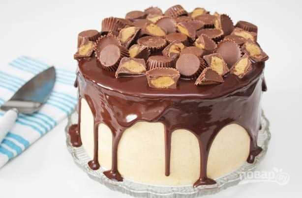 Открытки с Днем Рождения Брату – Шоколадный Торт 02