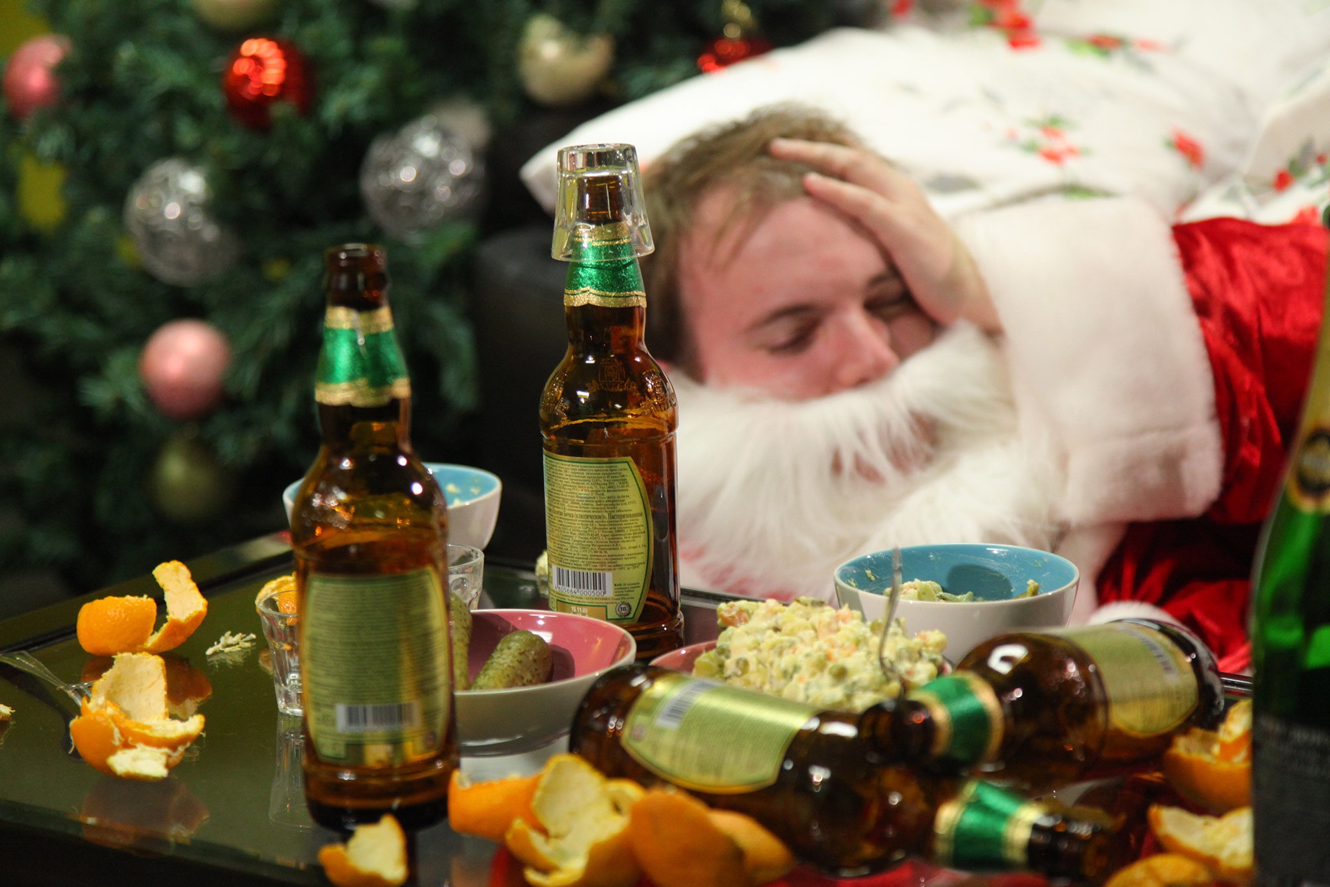 Новогоднее пьянство
