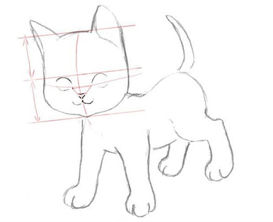 Котенок карандашом поэтапно. Кошка рисунок карандашом. Рисунок кошки карандашом для срисовки. Рисунок кошки для срисовки. Котик рисунок карандашом.
