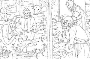 Для религиозных иллюстраций наброски на библейскую тему 022