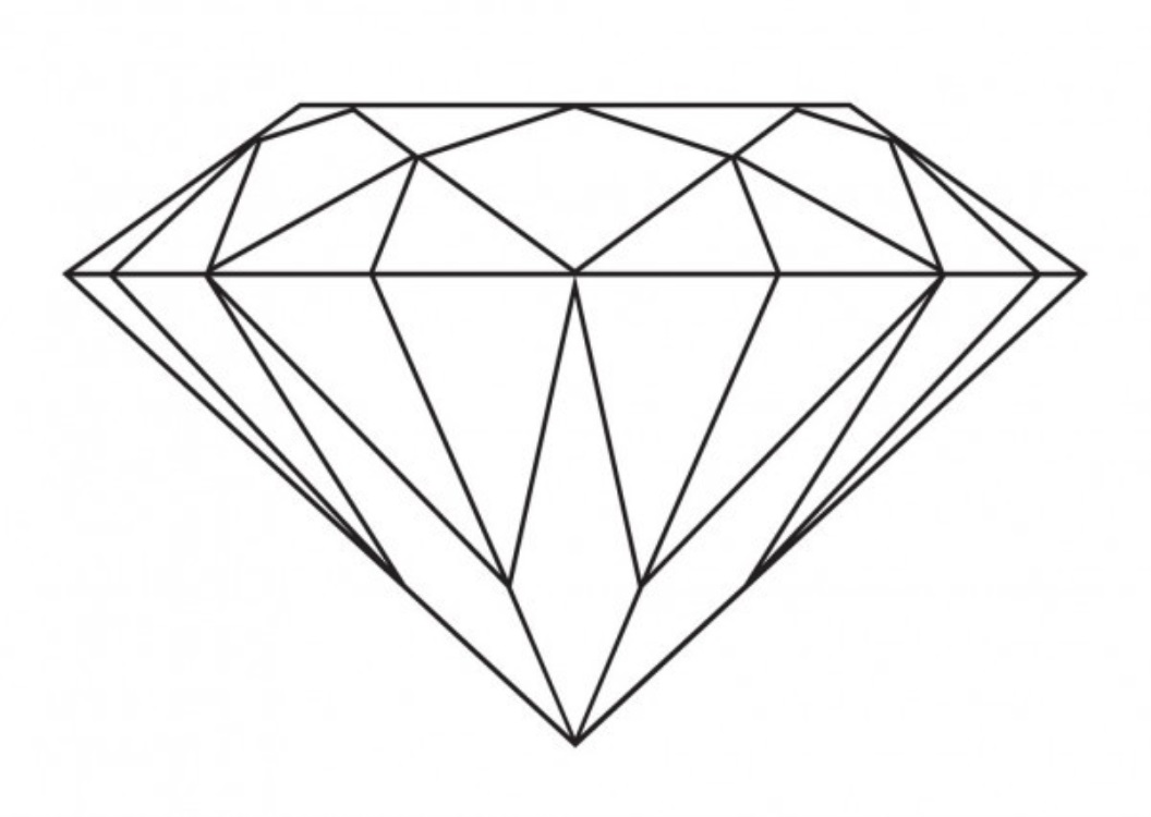 Стилизованный бриллиант