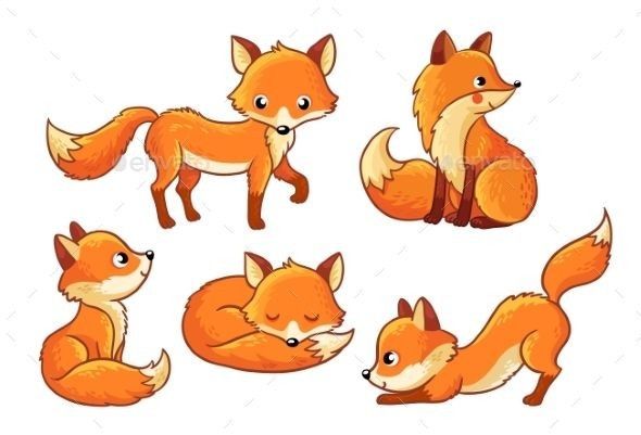 Картинки животных лиса для детей (17)