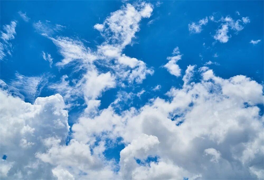 Красивый фон с облаками 16