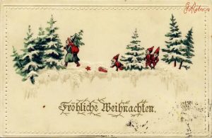 Немецкие новогодние открытки 9
