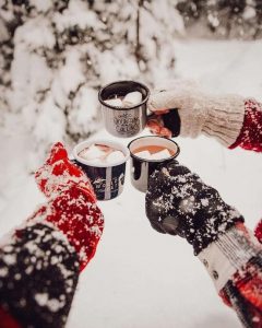Красивые зимние картинки с добрым утром для любимых 13