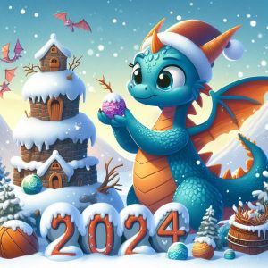 Пожелания с Наступающим Новым Годом 2024 для друзей 15