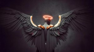 Ангел с крыльями и нимбом   новые фото 9