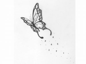Дизайн татуировки бабочки   картинки 9