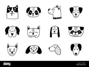 Как нарисовать голову собаки   прикольные картинки 9