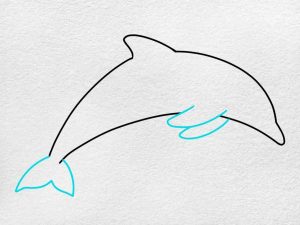 Как нарисовать дельфина   прикольные картинки 9