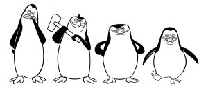 Как нарисовать мультяшного пингвина   картинки и рисунки 9